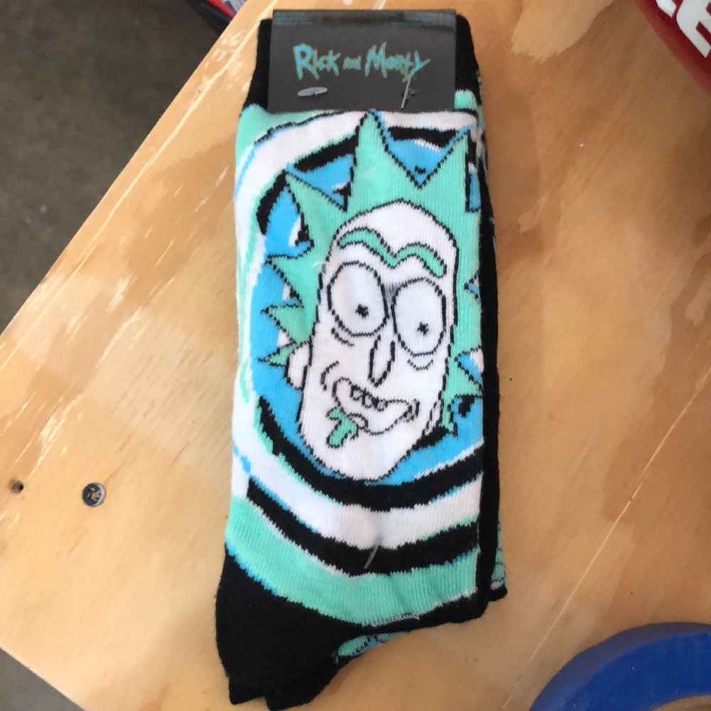 Adult Swim Rick & Morty Socks